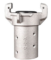 1-1/4 Inch (in) Size Aluminum Full Port Hose Coupling Fitting