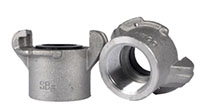 1-1/4 Inch (in) Hose Size 1-1/4 Inch (in) National Pipe Thread (NPT) Aluminum Standard Threaded Coupling Fitting