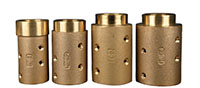 1/2 Inch (in) Hose Size and 1-3/16 Inch (in) Outside Diameter (OD) Brass Standard Nozzle Holder