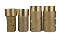 3/4 Inch (in) Hose Size and 1-1/2 Inch (in) Outside Diameter (OD) Brass Contractor Threads Nozzle Holder