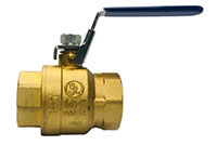 3/4 Inch (in) Size Locking Full Port Heavy-Duty Ball Valve