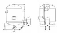 Adaptor, 1 1/4 in. NPT x JIC