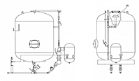 Pop-up Valve with Stem, 8 in.