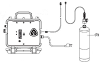 Test Gas 10 PPM/Test Gas, Impurity