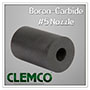 Clemco® #5 Boron Carbide Nozzle