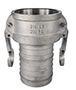 316 Stainless Steel C Coupler Heavy Wall Camlock Fitting