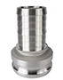 356T6 Aluminum E Adapter (Reducer) Camlock Fitting