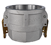 356T6 Aluminum D Coupler Heavy Wall Camlock Fitting