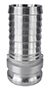 356T6 Aluminum E Adapter Heavy Wall Camlock Fitting