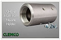 Model CHE-2, 1-1/4 Inch (in) Thread Aluminum Nozzle Holder (00579)