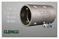 Model CHE-2, 1-1/4 Inch (in) Thread Aluminum Nozzle Holder (00579) - 3