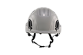 Type II + Non-Vented Dove Gray Safety Helmet with Mips Technology (T2NDGM - Pro-Front)
