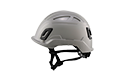 Type II + Non-Vented Dove Gray Safety Helmet with Mips Technology (T2NDGM - Left Side)