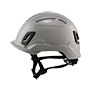 Type II + Non-Vented Dove Gray Safety Helmet (T2NDG - Left)
