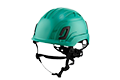 Type II + Non-Vented Forest Green Safety Helmet (T2NFG - Pro-Three Quarter)