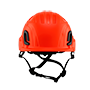 Type II + Non-Vented Hi Viz Orange Safety Helmet (T2NHO - Front) Type II + Non-Vented Hi Viz Orange Safety Helmet (T2NHO - Front)