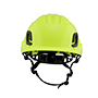 Type II + Non-Vented Hi Viz Yellow Safety Helmet (T2NHY - Front) Type II + Non-Vented Hi Viz Yellow Safety Helmet (T2NHY - Front)