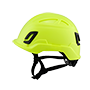 Type II + Non-Vented Hi Viz Yellow Safety Helmet (T2NHY - Left)