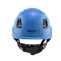 Type II + Non-Vented Kentucky Blue Safety Helmet with Mips Technology (T2NKBM - Back)