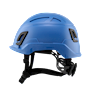 Type II + Non-Vented Kentucky Blue Safety Helmet with Mips Technology (T2NKBM - Left)