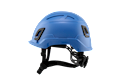 Type II + Non-Vented Kentucky Blue Safety Helmet with Mips Technology (T2NKBM - Left Side)