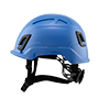 Type II + Non-Vented Kentucky Blue Safety Helmet (T2NKB - Left)