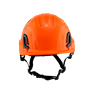 Type II + Non-Vented Orange Safety Helmet with Mips Technology (T2NORM - Front)