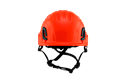 Type II + Non-Vented Orange Safety Helmet with Mips Technology (T2NORM - Pro-Front)