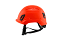 Type II + Non-Vented Orange Safety Helmet with Mips Technology (T2NORM - Left Side)