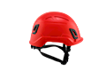 Type II + Non-Vented Red Safety Helmet with Mips Technology (T2NRDM - Right Side)