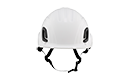 Type II + Non-Vented White Safety Helmet (T2NWH - Pro-Front)