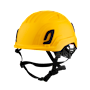 Type II + Non-Vented Yellow Safety Helmet with Mips Technology (T2NYLM - Three Quarter View)