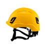 Type II + Non-Vented Yellow Safety Helmet with Mips Technology (T2NYLM - Left)