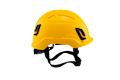 Type II + Non-Vented Yellow Safety Helmet with Mips Technology (T2NYLM - Right Side)