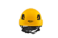 Type II + Non-Vented Yellow Safety Helmet (T2NYL - Pro-Back)