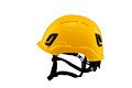 Type II + Non-Vented Yellow Safety Helmet (T2NYL - Left Side)