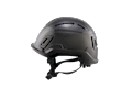 Type II + Vented Black Safety Helmet with Mips Technology (T2VBKM - Left Side)