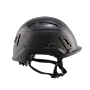 Type II + Vented Black Safety Helmet with Mips Technology (T2VBKM - Right)