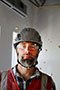 Type II + Vented Dove Gray Safety Helmet (T2VDG - Action-4)