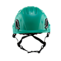 Type II + Vented Forest Green Safety Helmet with Mips Technology (T2VFGM - Front)