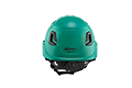 Type II + Vented Forest Green Safety Helmet (T2VFG - Pro-Back)