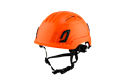 Type II + Vented Hi-Viz Orange Safety Helmet with Mips Technology (T2VHOM - Pro-Three Quarter)