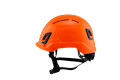 Type II + Vented Hi-Viz Orange Safety Helmet with Mips Technology (T2VHOM - Left Side)