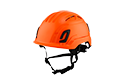 Type II + Vented Hi-Viz Orange Safety Helmet (T2VHO - Pro-Three Quarter)