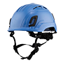 Type II + Vented Kentucky Blue Safety Helmet (T2VKB - Three Quarter View)
