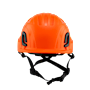 Type II + Vented Orange Safety Helmet with Mips Technology (T2VORM - Front)