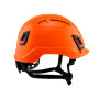 Type II + Vented Orange Safety Helmet with Mips Technology (T2VORM - Right)