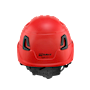 Type II + Vented Red Safety Helmet with Mips Technology (T2VRDM - Back)