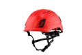 Type II + Vented Red Safety Helmet with Mips Technology (T2VRDM - Pro-Three Quarter)