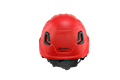 Type II + Vented Red Safety Helmet with Mips Technology (T2VRDM - Pro-Back)